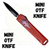 Red Skull Mini OTF Knife