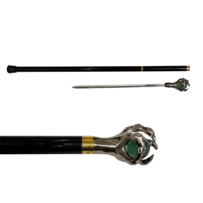 CLAW Walking cane with Hidden Sword 36" Overall