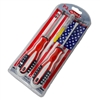 American Flag Screwdriver Set with Bonus Mini Screwdriver