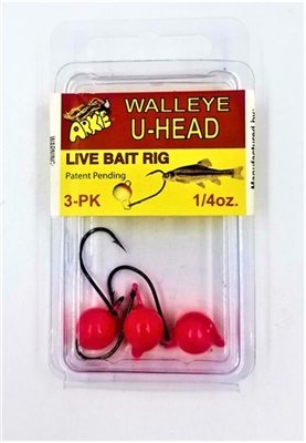 Arkie Walleye U-Head Jigs