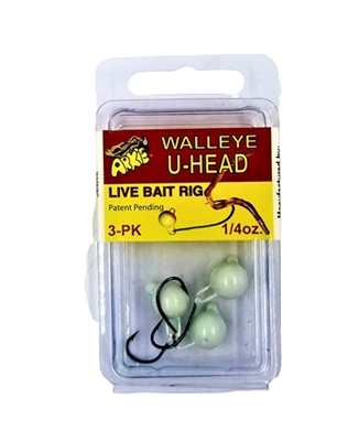 Arkie Walleye U-Head Jigs