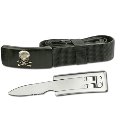 YC-B03 Skull Belt Buckle Knife