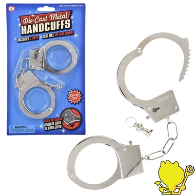 ca-hanbl Diecast Metal Handcuffs