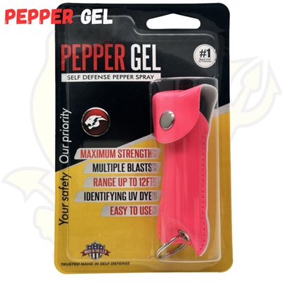 CH112PK Pepper GEL Pink Cheetah Pepper Gel