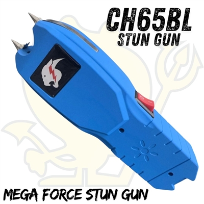 CH65Bl Mega Force Stun Gun Black