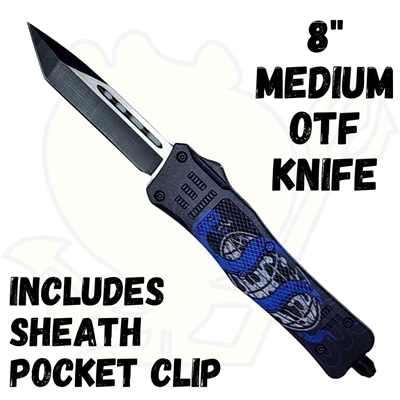 EL101 8" Medium Handle OTF Knife