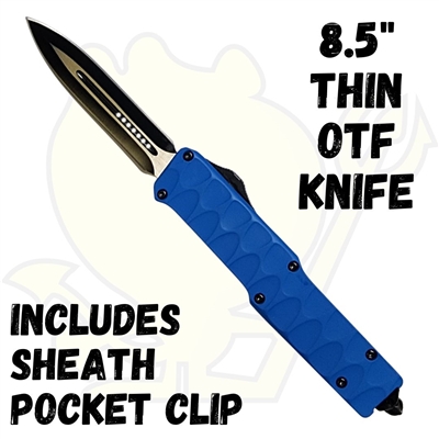 EL118 OTF Knife 8.5" Thin Handle