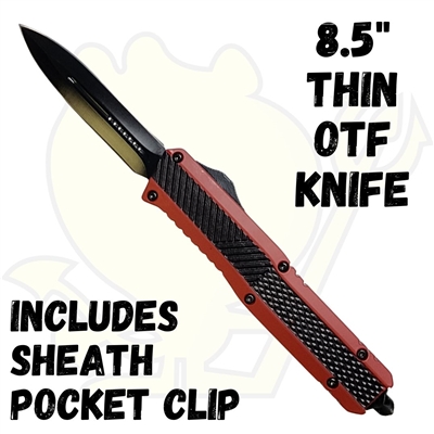 EL120 OTF Knife 8.5" Thin Handle