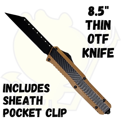 EL121 OTF Knife 8.5" Thin Handle