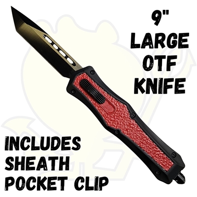 EL182 OTF Knife 9" Large with Top Switch