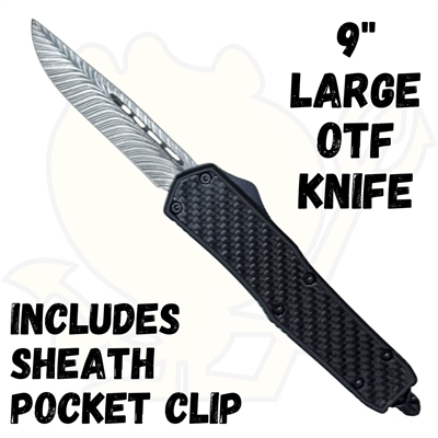 wholesale OTF Knife 9" Large Handle EL186