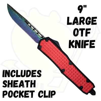 wholesale OTF Knife 9" Large Handle EL188