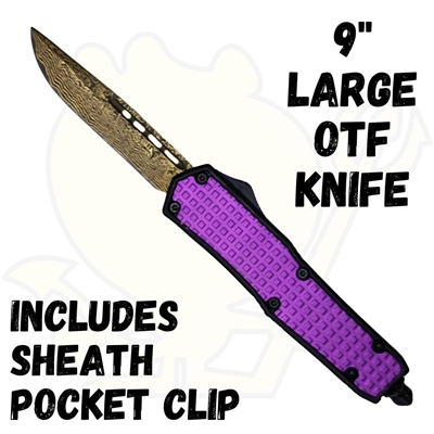 wholesale OTF Knife 9" Large Handle EL189