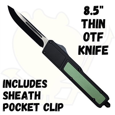 EL202 OTF Knife 8.5" Thin Handle
