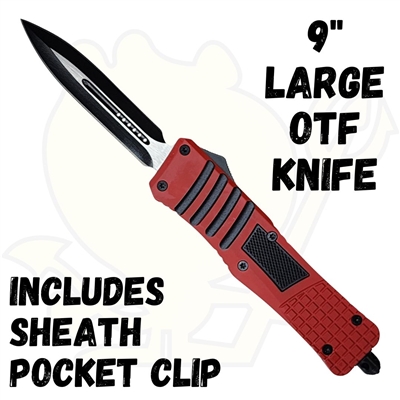 wholesale OTF Knife 9" Large Handle EL209