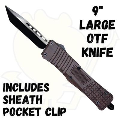 wholesale OTF Knife 9" Large Handle EL213