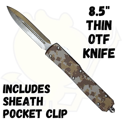 wholesale OTF Knife 8.5" Thin Handle EL120