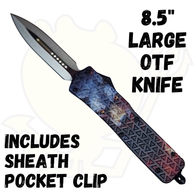 EL88 8.5" Large Handle OTF Knife