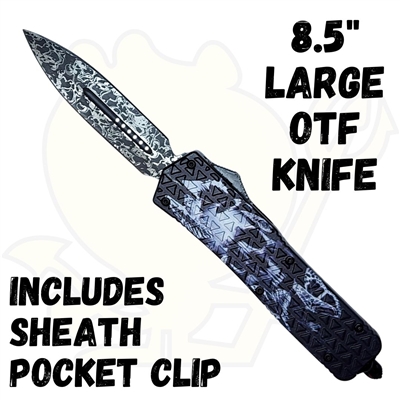 EL89 8.5" Large Handle OTF Knife