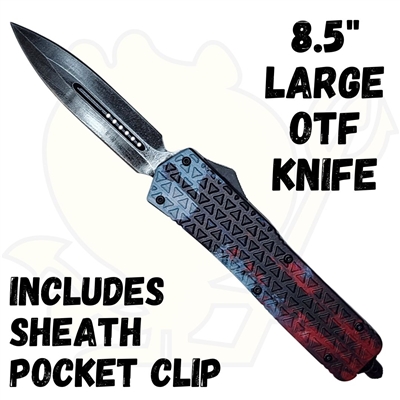 EL91 8.5" Large Handle OTF Knife