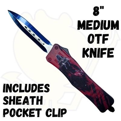 EL96 8" Medium Handle OTF Knife