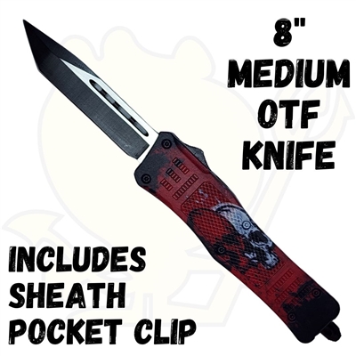 EL98 8" Medium Handle OTF Knife