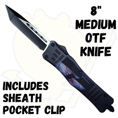 EL99 8" Medium Handle OTF Knife