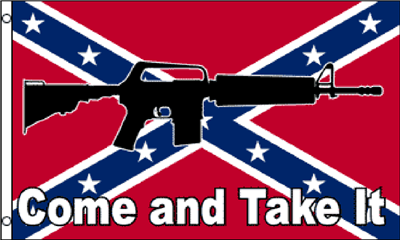 3'x5' Confederate Come and Take it