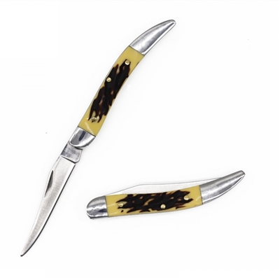 Jaguar imports HO502BN 3.5" 3 Blade Folding Knife