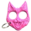 KY02pk Cat Keychain ABS