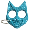 KY02Bl Cat Keychain ABS