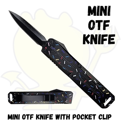 wholesale Mini OTF Knife with Pocket Clip
