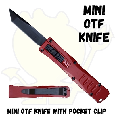 wholesale Mini OTF Knife with Pocket Clip