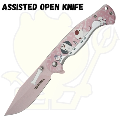 PWT467A 8" Assisted Open Knife