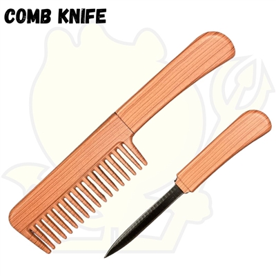 Comb with Hidden Knife