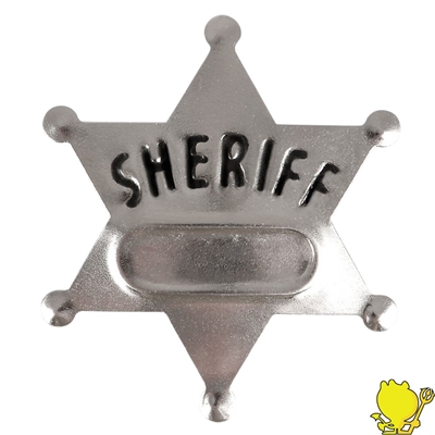 sl-sher2 Metal Sheriff Badge