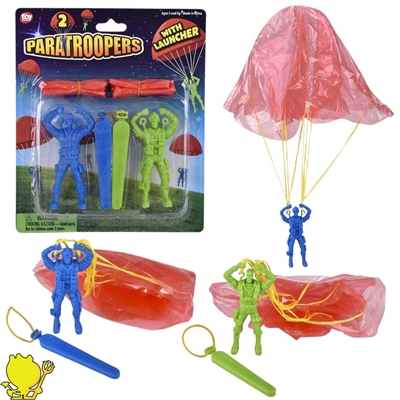 ty-parla 3.5" Paratroopers with Launch Set