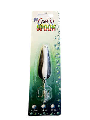 Wholesale Fishing Cast N Spoon 3" Fishing Spoon