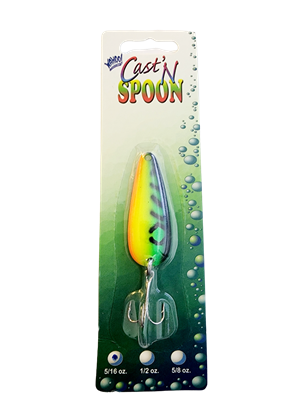 Wholesale Fishing Cast N Spoon 3" Fishing Spoon