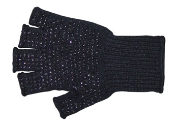 Half Finger Wool Knit Glove