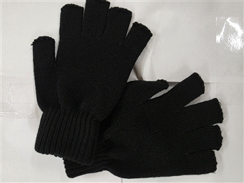 Half Finger Wool Knit Glove