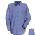 Medium Blue Long Sleeve Shirt, regular length