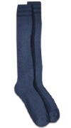 Blue Knee Socks