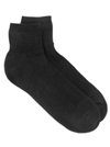 Black Mini Crew Socks
