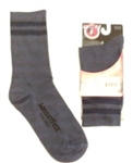 Wright Double Layer Blue Crew Anti-Blister Sock