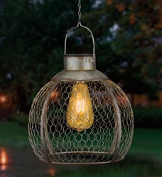 Edison Solar Lantern - Round