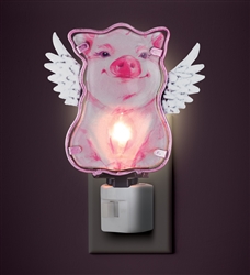Night Light - Flying Pig
