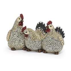 Black Tail Rooster Trio