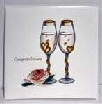 "Wedding Toasting Flutes