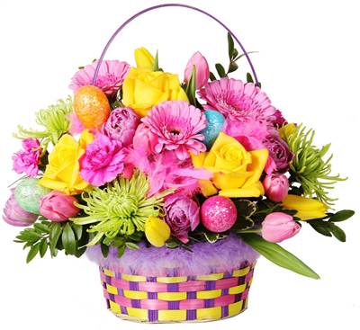 Springtime Bright Basket